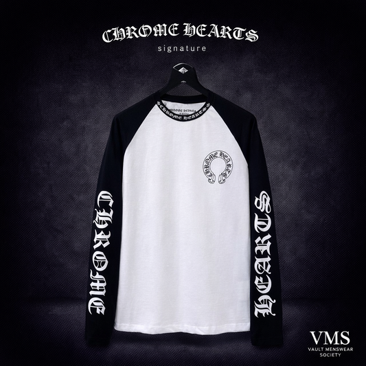 Chrome Hearts Signature Long Sleeve Raglan TEE