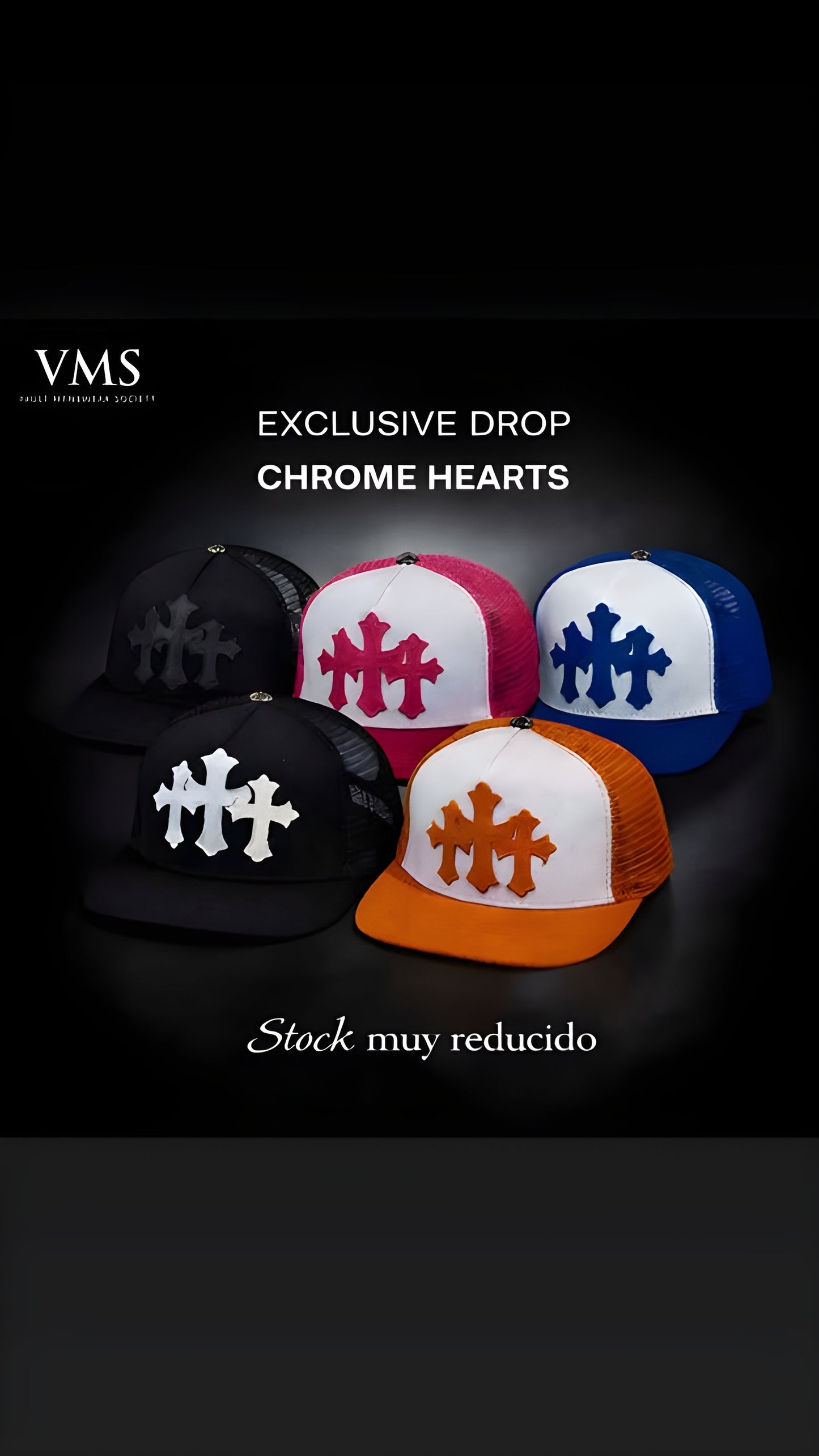 Chrome Heart Cross Cap