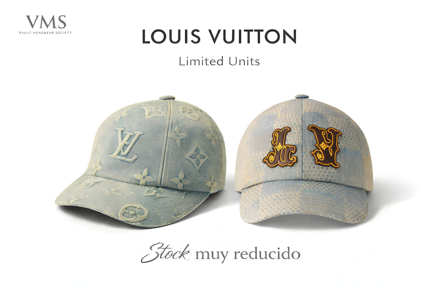 Louis Vuitton Distressed LV Cap